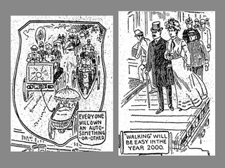 Illustration for article titled The Boston Globe of 1900 Imagines the Year 2000